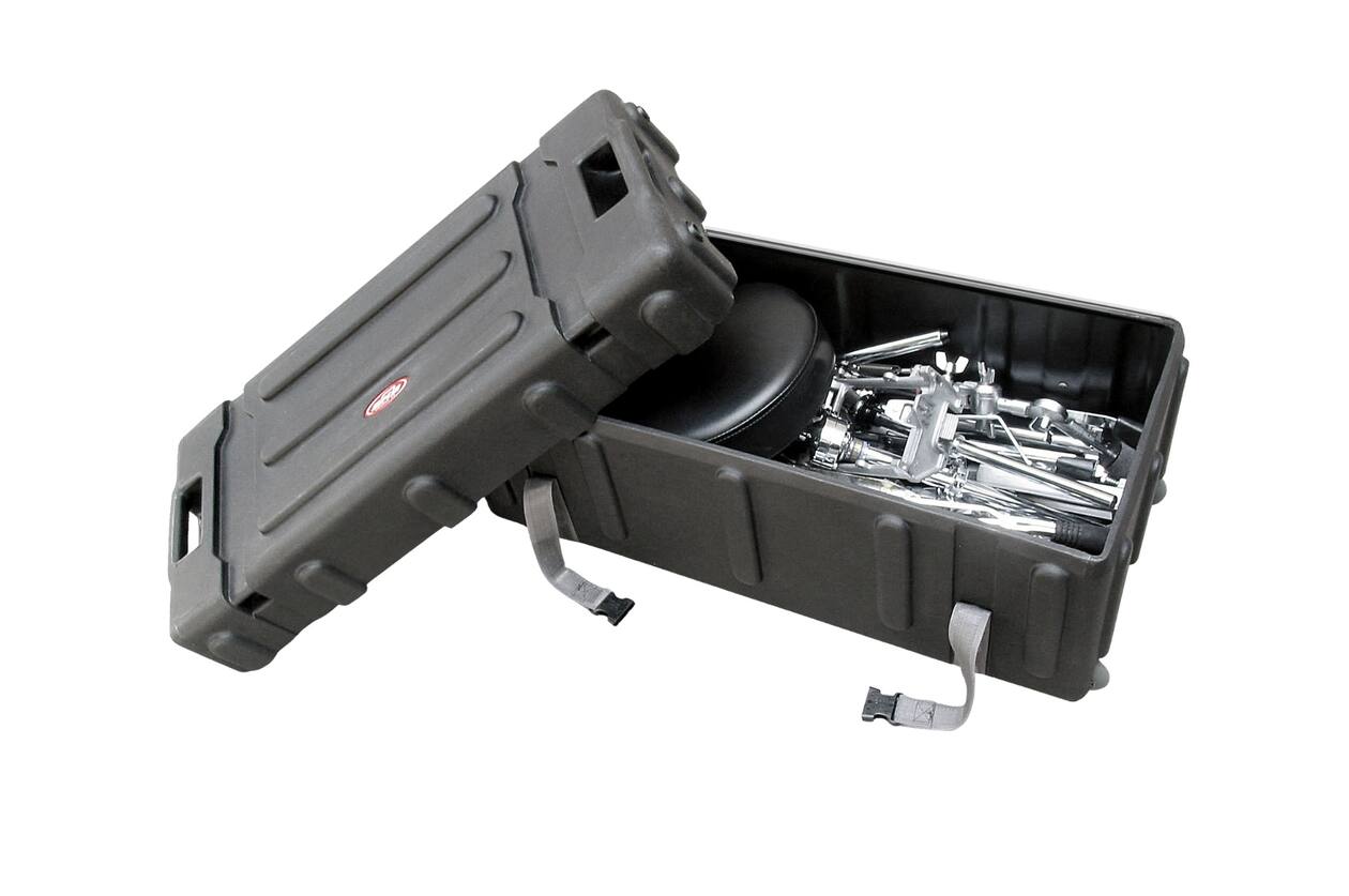 SKB - Valise pour Matériel de Batterie - Taille Moyenne - avec Poignée & Roulettes
