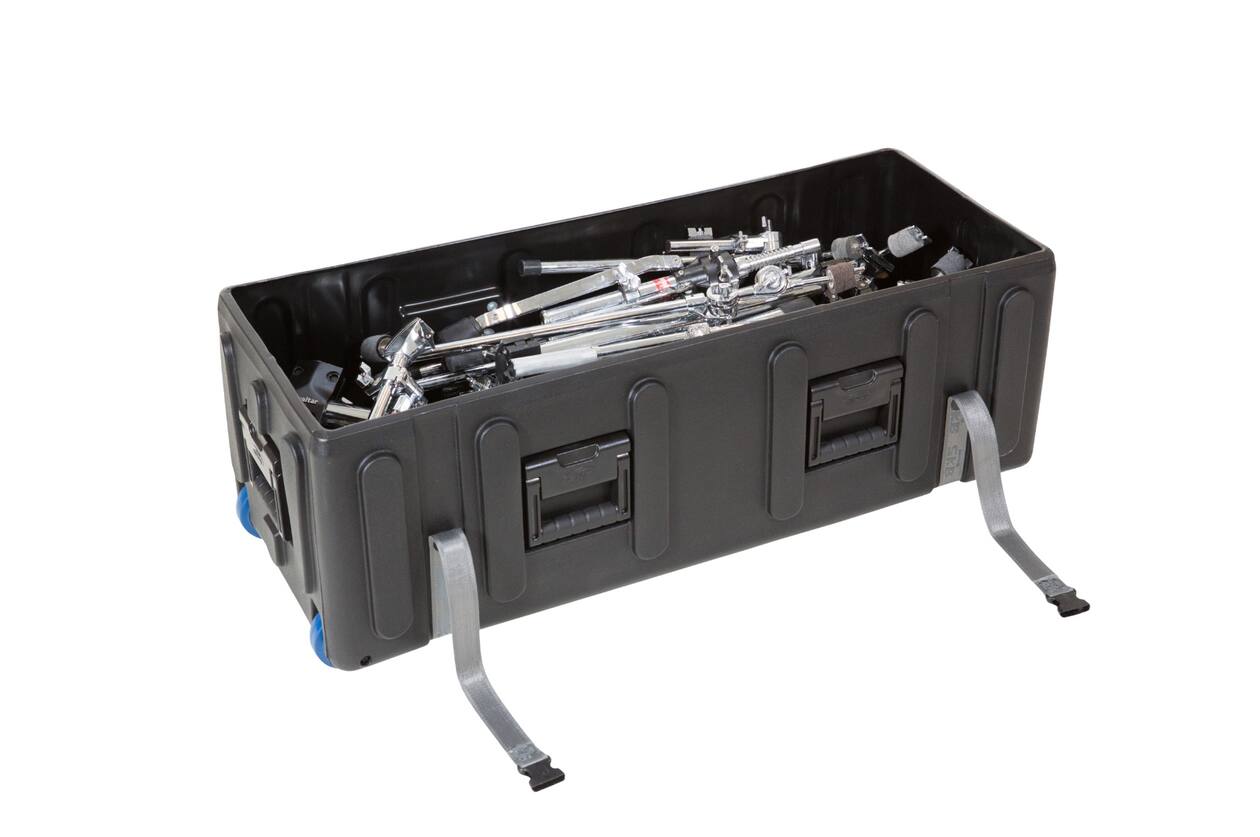 SKB - Valise pour Matériel de Batterie - Grande Taille - avec Poignée & Roulettes