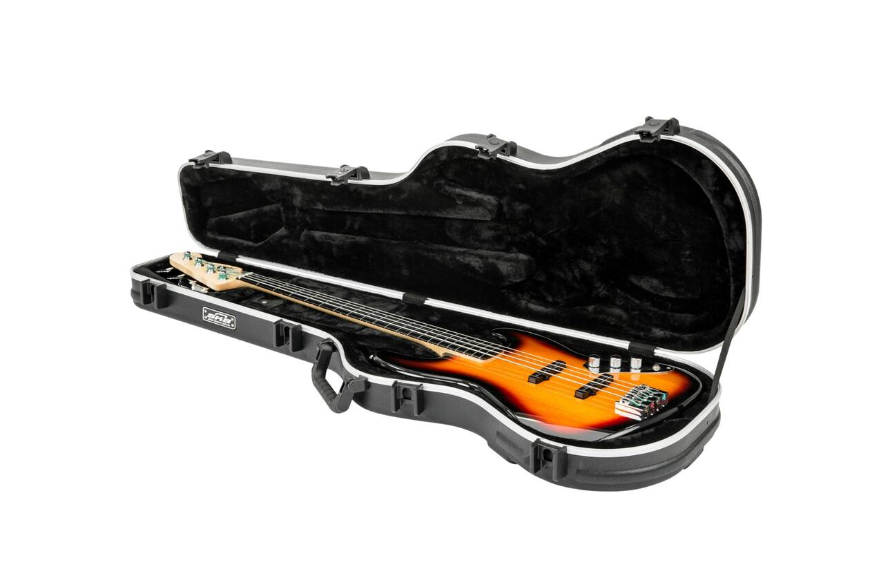 SKB - Valise Rigide en Forme pour Basse Électrique