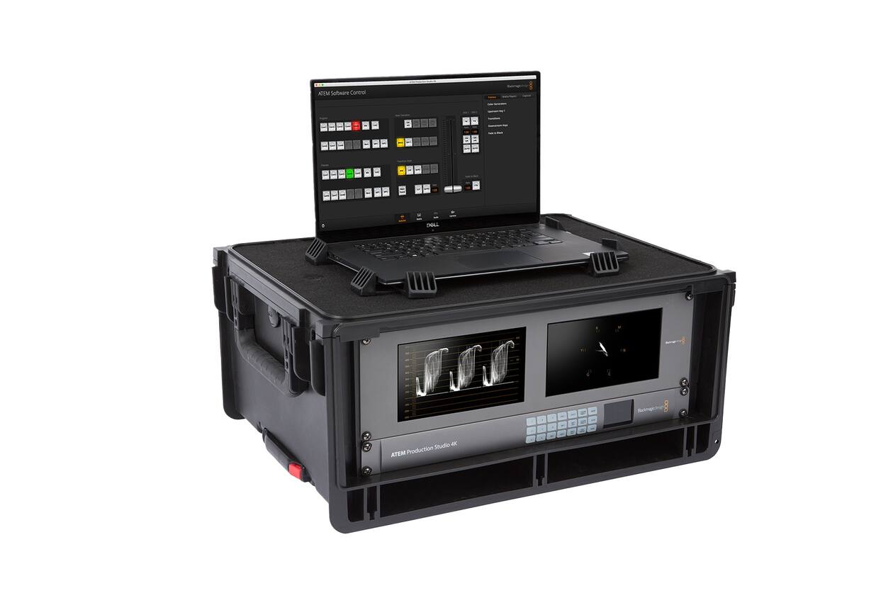 SKB - Valise Rack Studio Flyer 4U - avec Roulettes