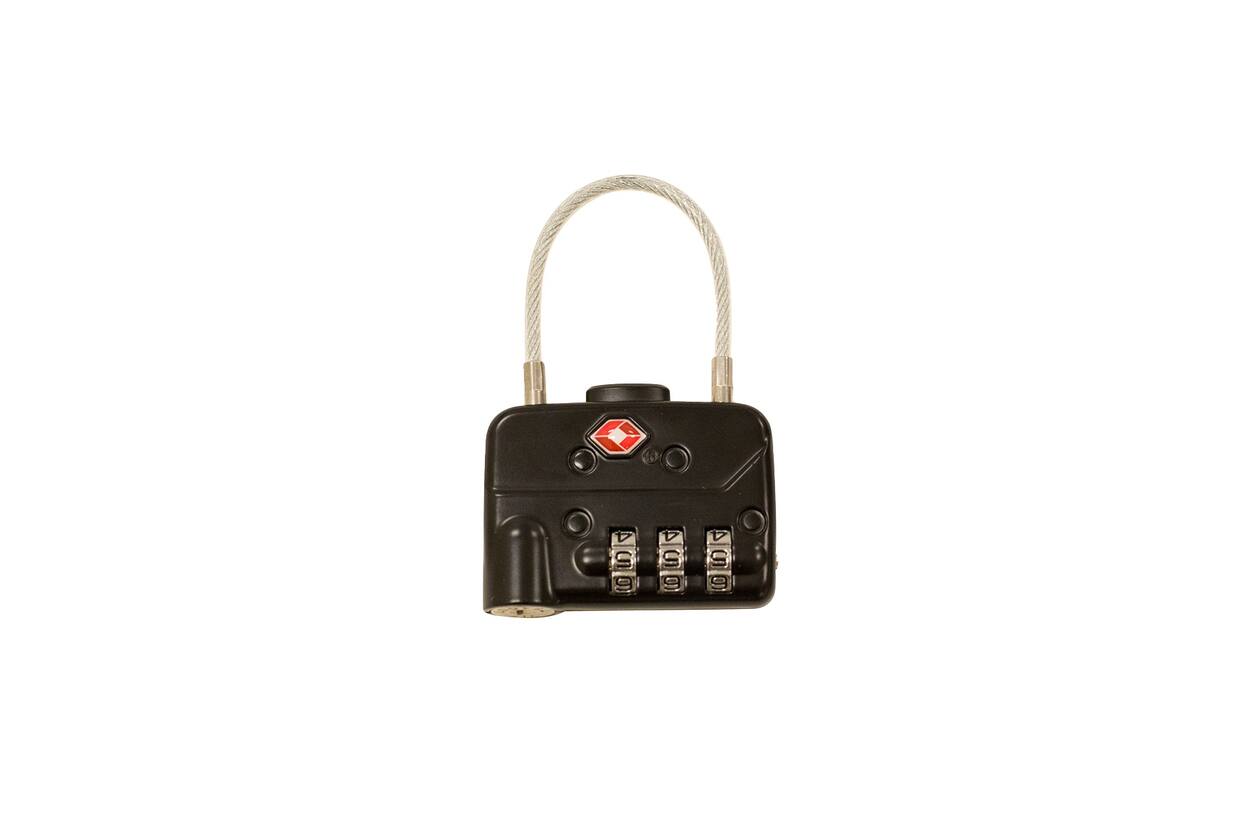 SKB - Accessoires - Cadenas TSA à Code avec Câble (Pack de 2)