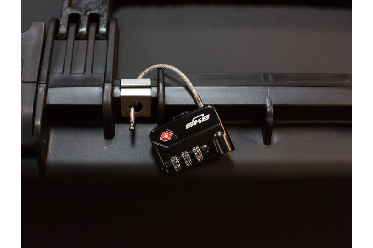 SKB - Accessoires - Cadenas TSA à Code avec Câble (Pack de 2)