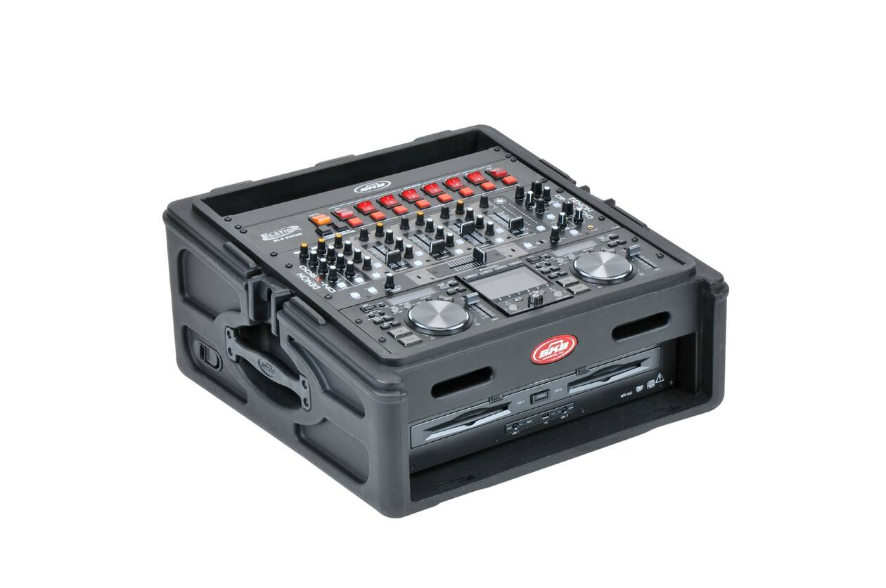 SKB - Rack Compact - 10U Rack Supérieur & 2U Rack Frontal