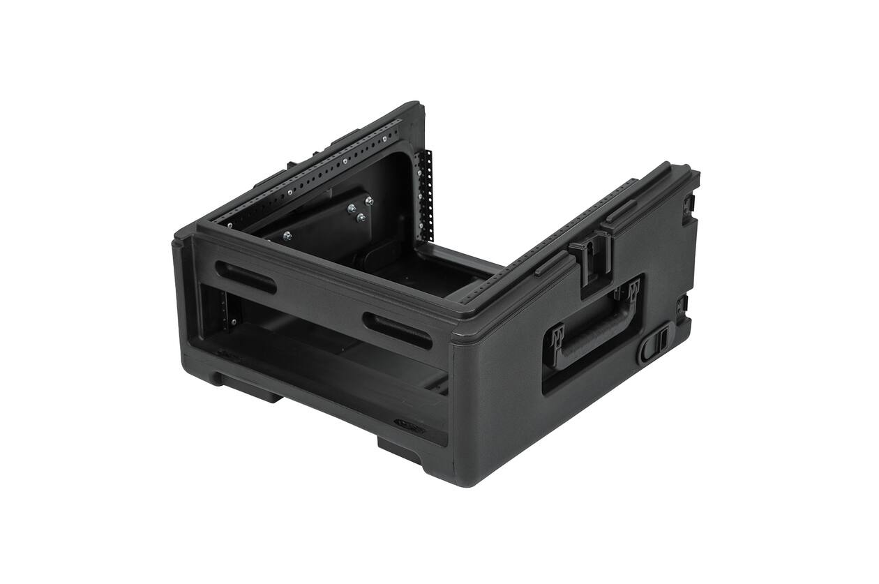 SKB - Rack Compact - 10U Rack Supérieur & 2U Rack Frontal - avec Roulettes
