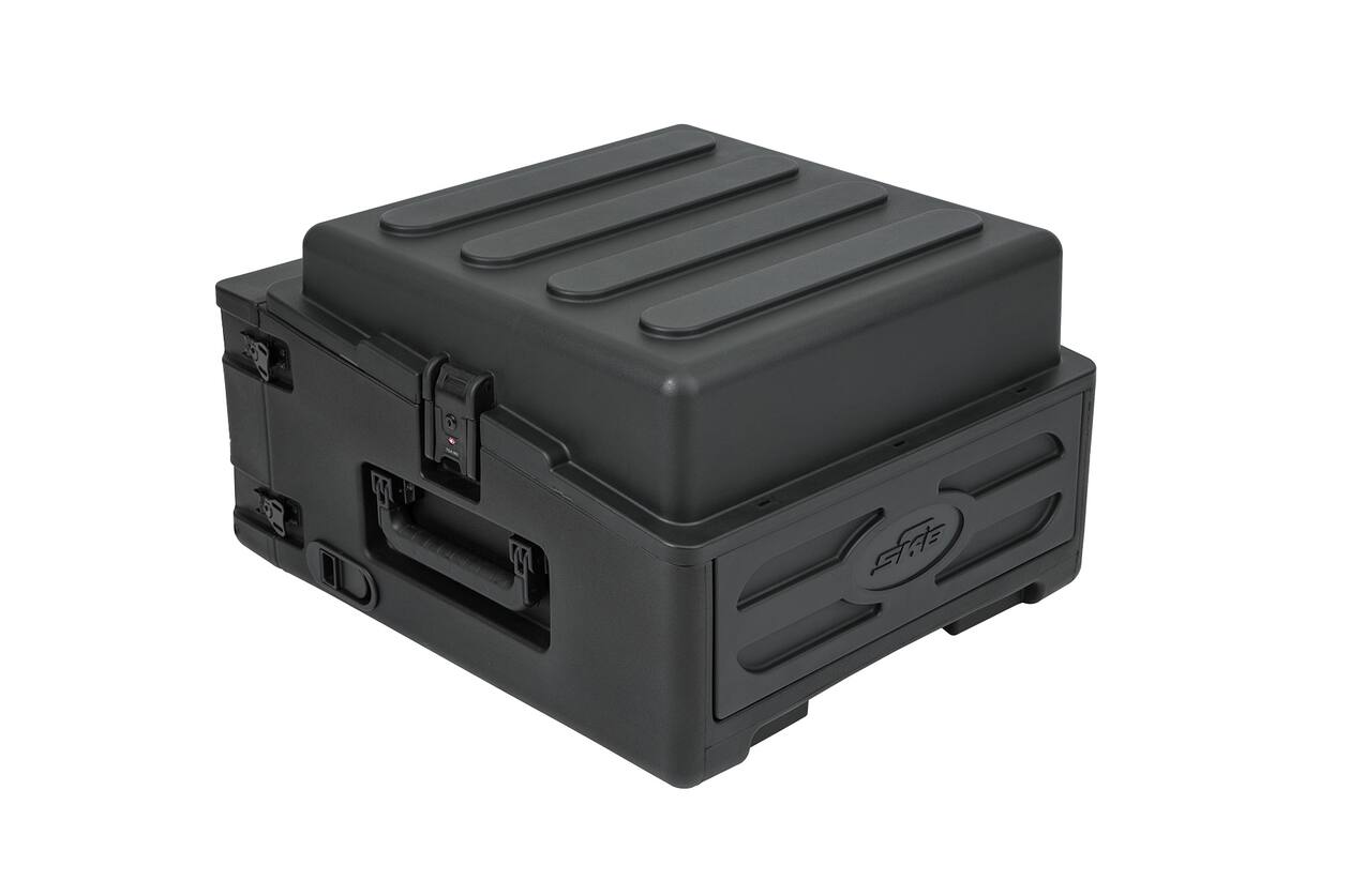 SKB - Rack Compact - 10U Rack Supérieur & 2U Rack Frontal - avec Roulettes