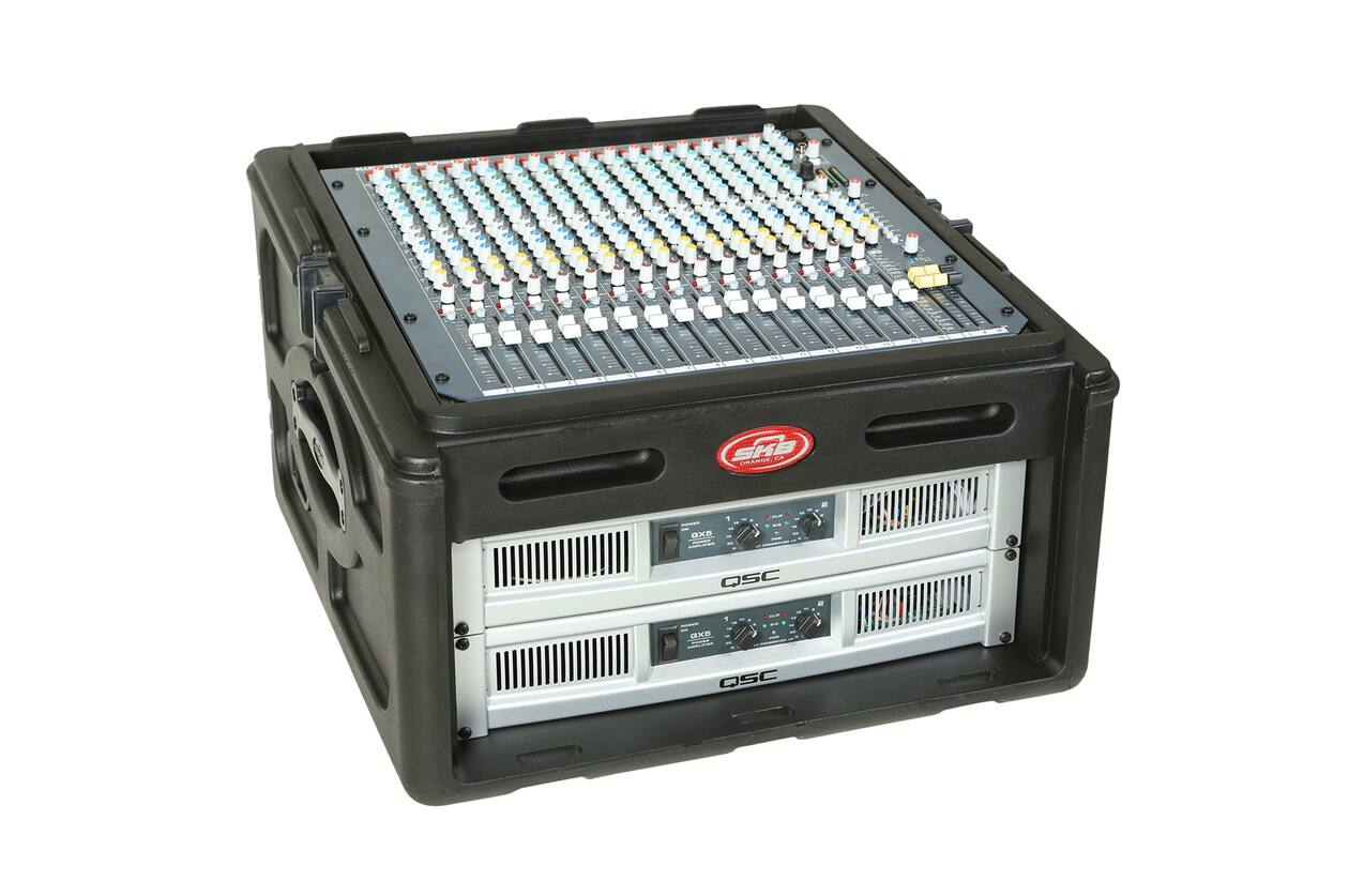 SKB - Rack Compact - 10U Rack Supérieur & 4U Rack Frontal