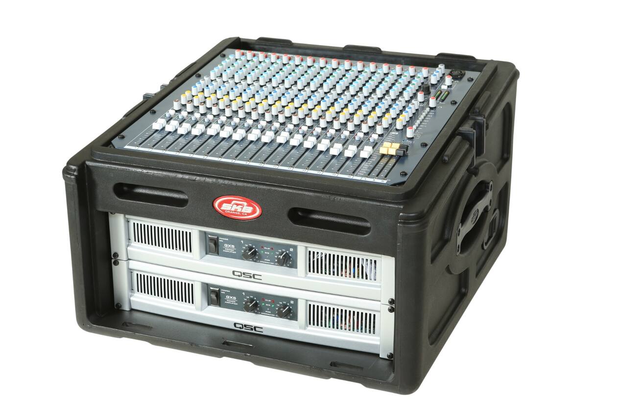 SKB - Rack Compact - 10U Rack Supérieur & 4U Rack Frontal