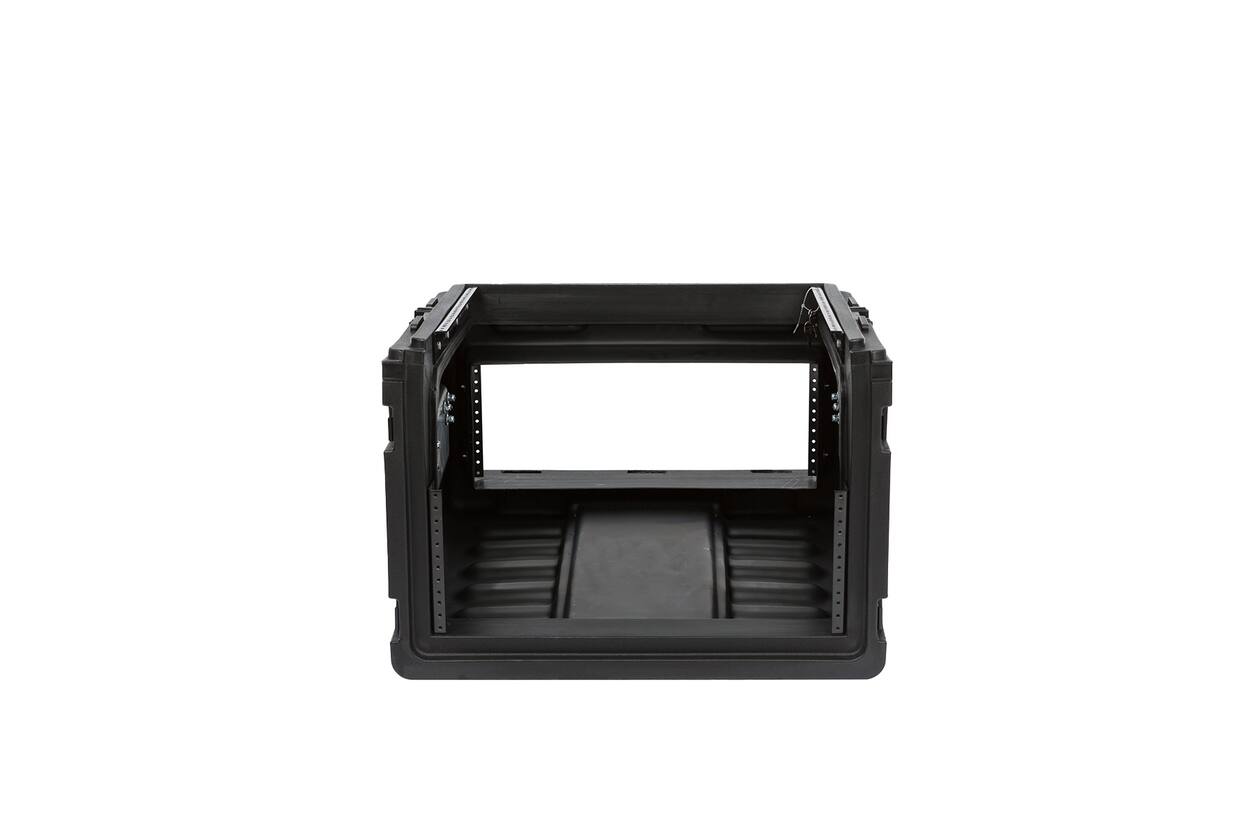 SKB - Rack Compact - 10U Rack Supérieur & 4U Rack Frontal - avec Roulettes