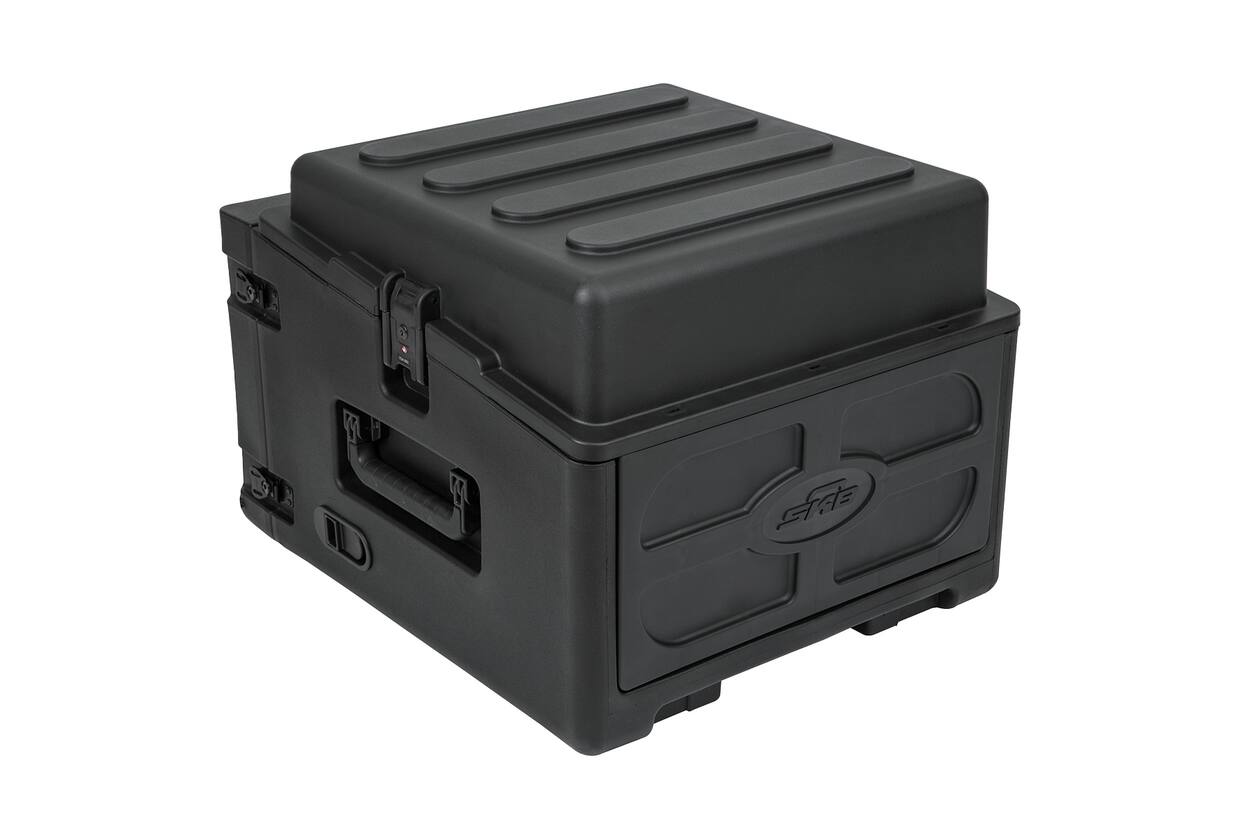 SKB - Rack Compact - 10U Rack Supérieur & 4U Rack Frontal - avec Roulettes