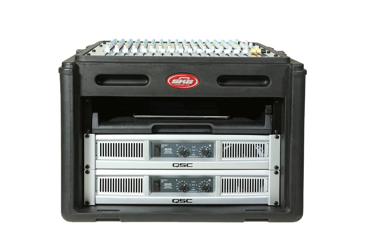 SKB - Rack Compact - 10U Rack Supérieur & 6U Rack Frontal