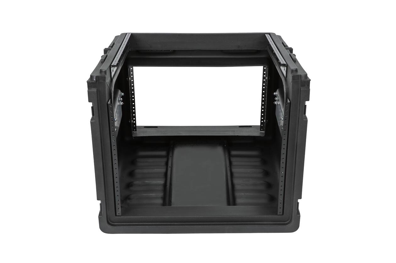 SKB - Rack Compact - 10U Rack Supérieur & 6U Rack Frontal - avec Roulettes
