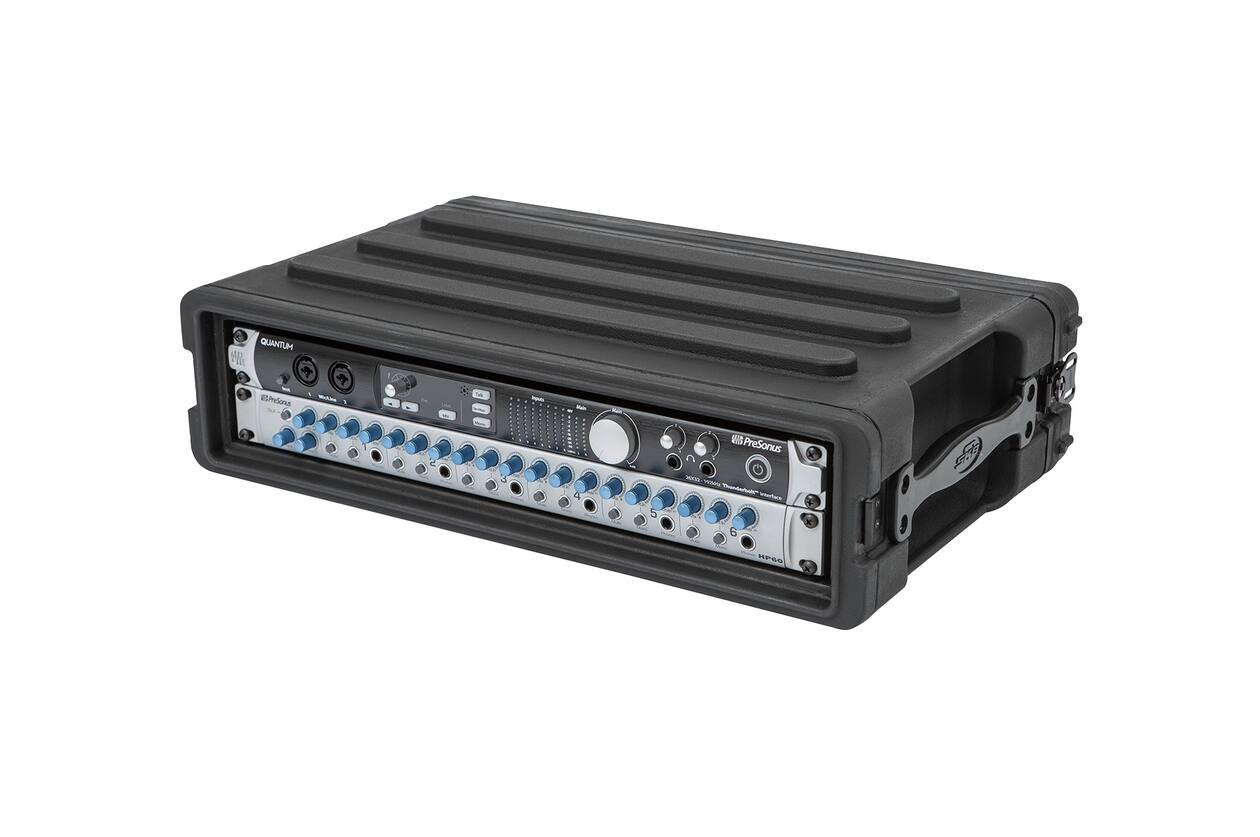 SKB - rSeries - Rack Peu Profond 2U avec Rails en Acier - 27 pouces de profondeur