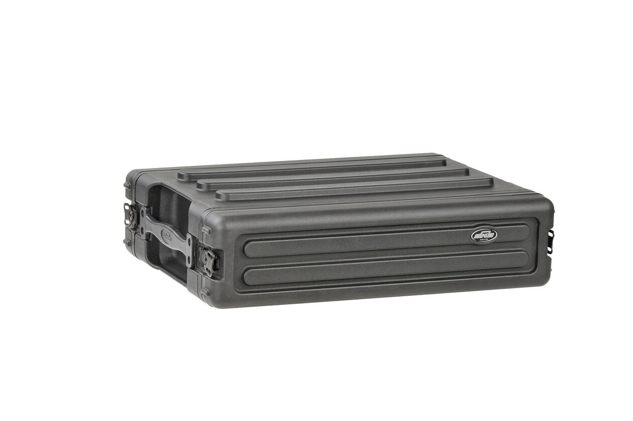 SKB - rSeries - Rack Peu Profond 2U avec Rails en Acier - 27 pouces de profondeur