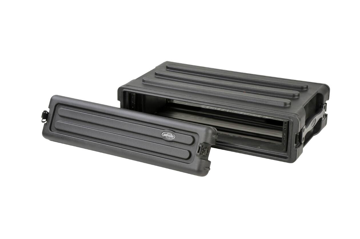 SKB - rSeries - Rack Peu Profond 2U avec Rails en Acier - 27 pouces de profondeur