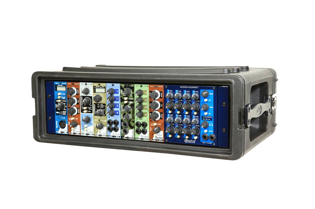 SKB - rSeries - Rack Peu Profond 3U avec Rails en Acier - 27 pouces de profondeur