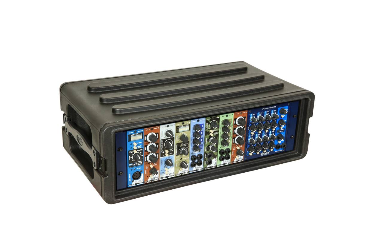 SKB - rSeries - Rack Peu Profond 3U avec Rails en Acier - 27 pouces de profondeur