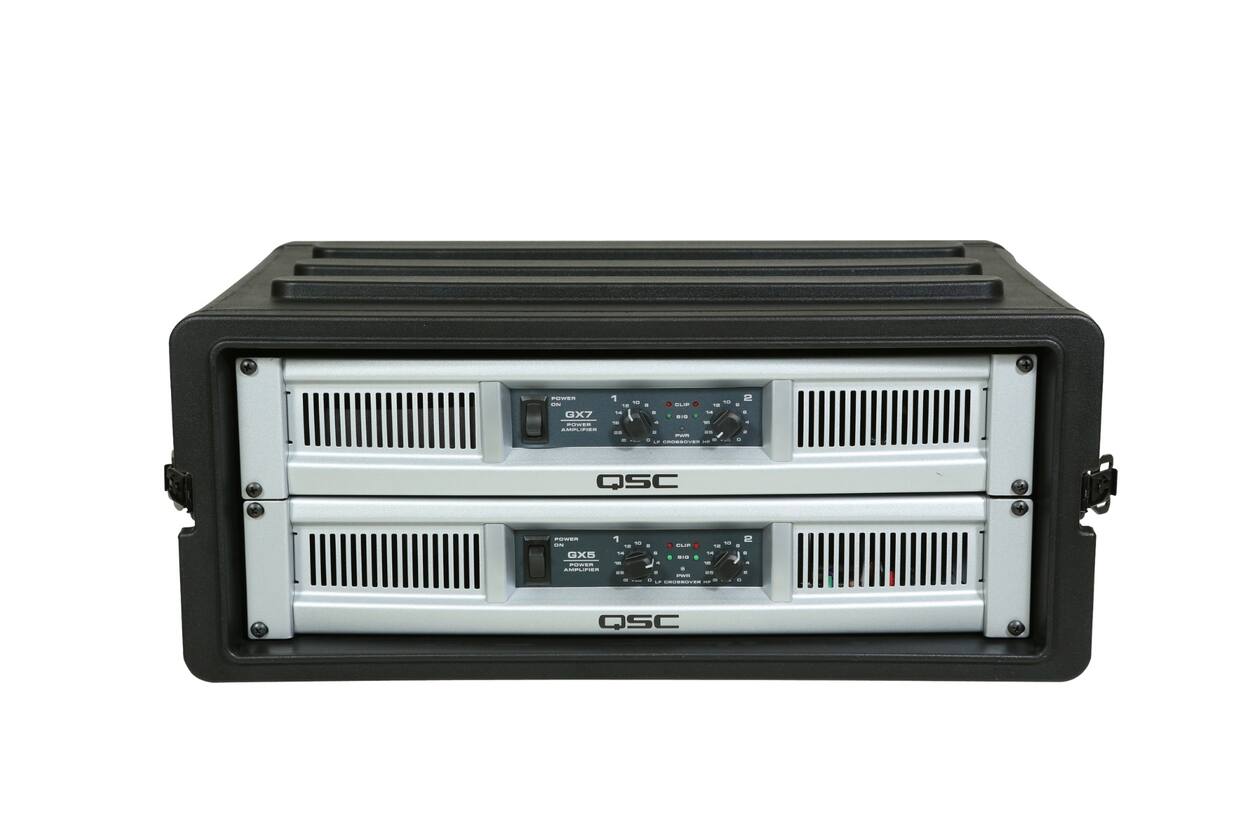 SKB - rSeries - Rack Peu Profond 4U avec Rails en Acier - 27 pouces de profondeur