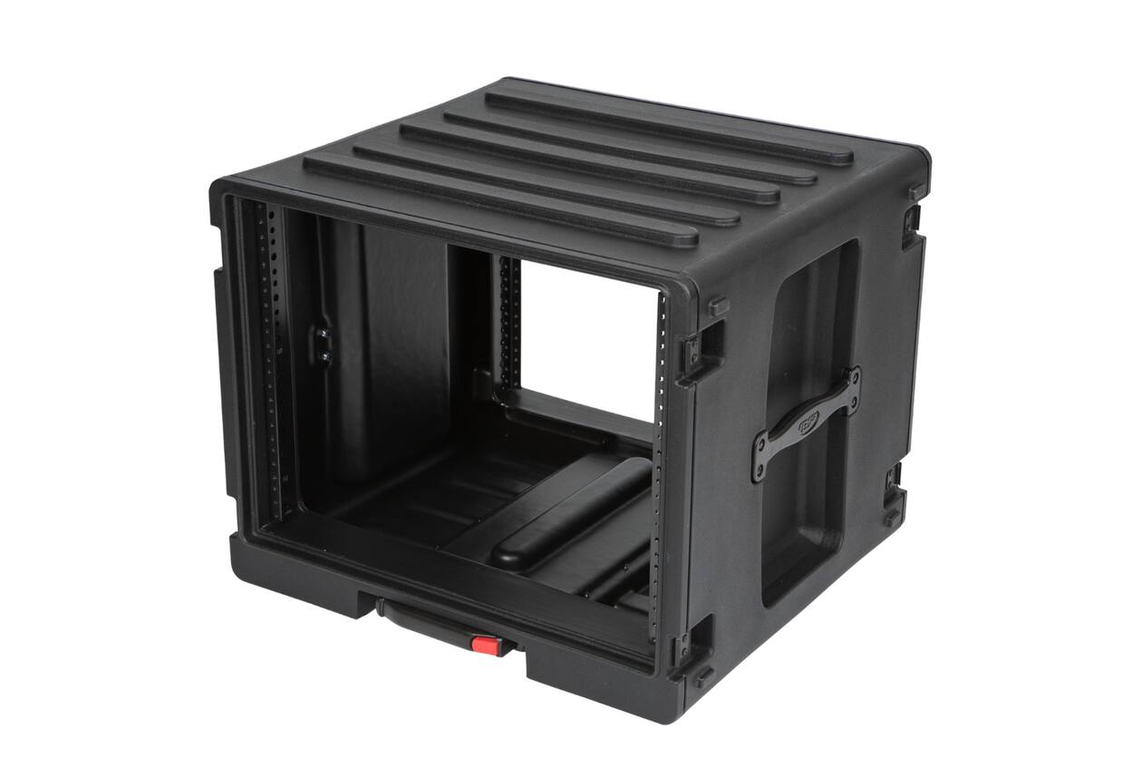 SKB - rSeries - Rack Rotomoulé 8U - avec Roulettes
