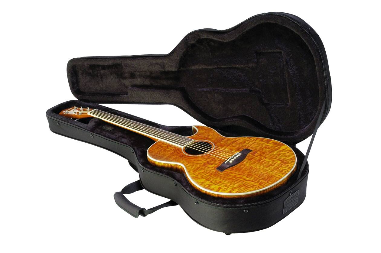 SKB - Étui Souple - Guitare Acoustique-Électrique/Classique Finesse - Verrou TSA