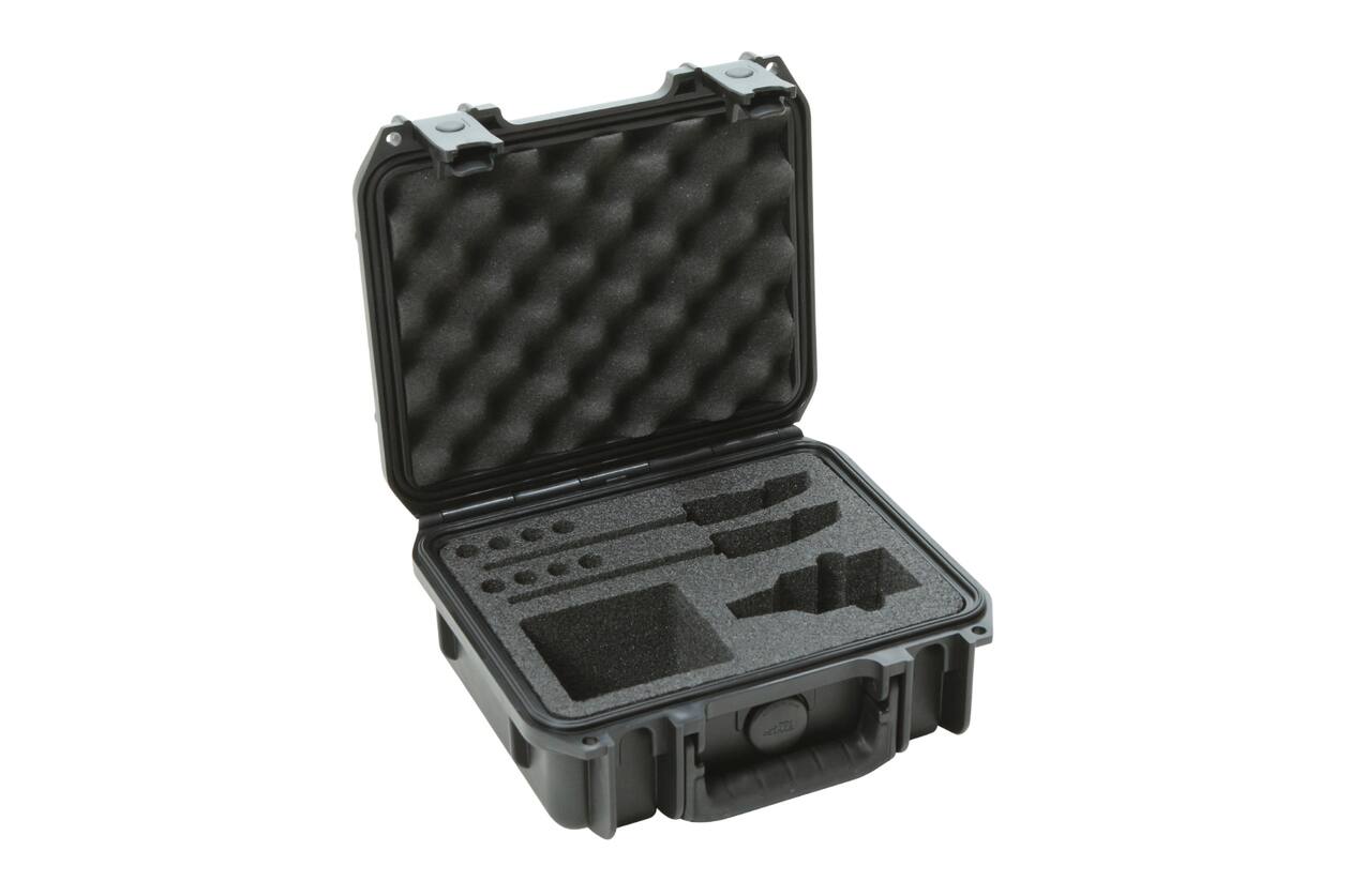 SKB - iSeries 0907-4 - Valise Étanche - Noire - Compartiment Microphone Sennheiser SW