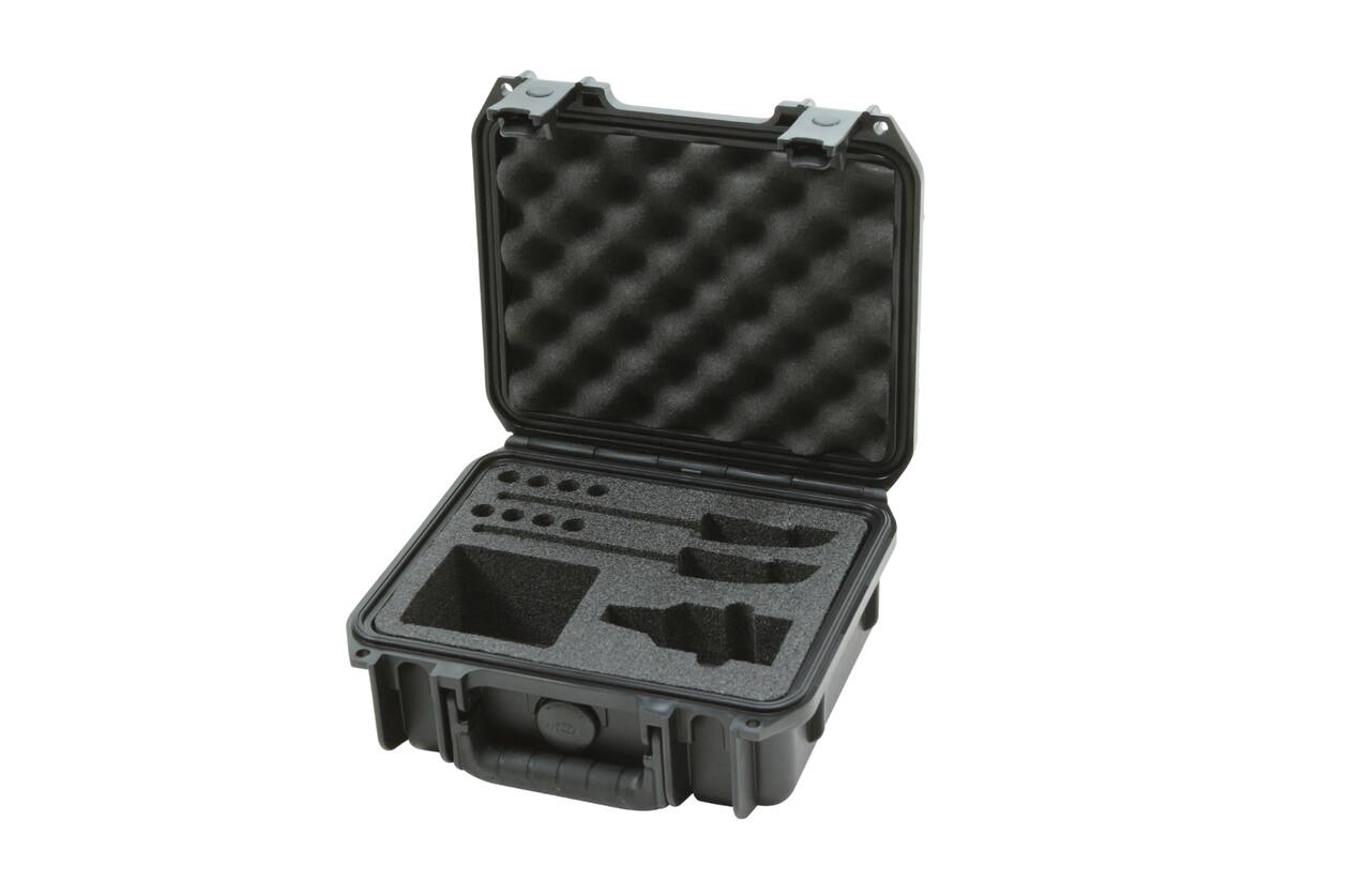 SKB - iSeries 0907-4 - Valise Étanche - Noire - Compartiment Microphone Sennheiser SW