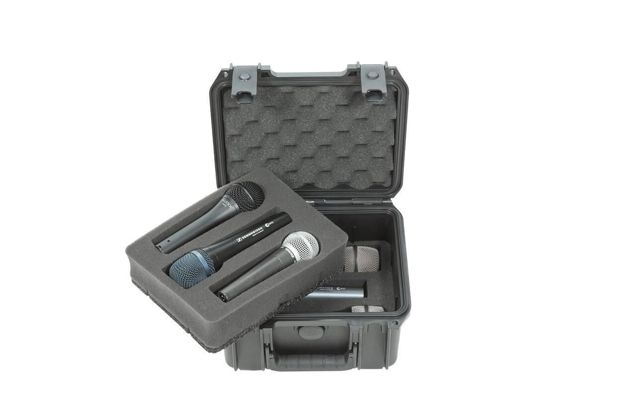 SKB - iSeries 0907-6 - Valise Étanche - Six Emplacements pour Microphones