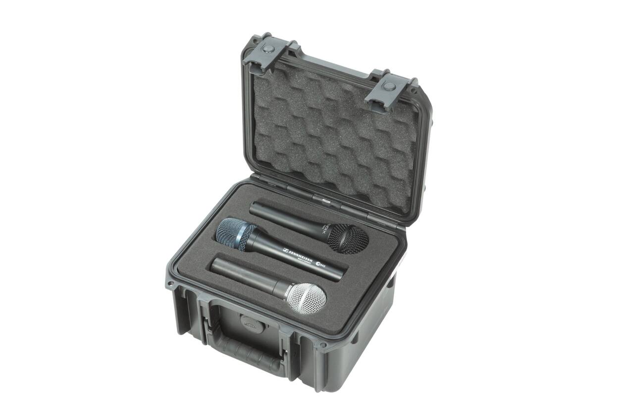SKB - iSeries 0907-6 - Valise Étanche - Six Emplacements pour Microphones