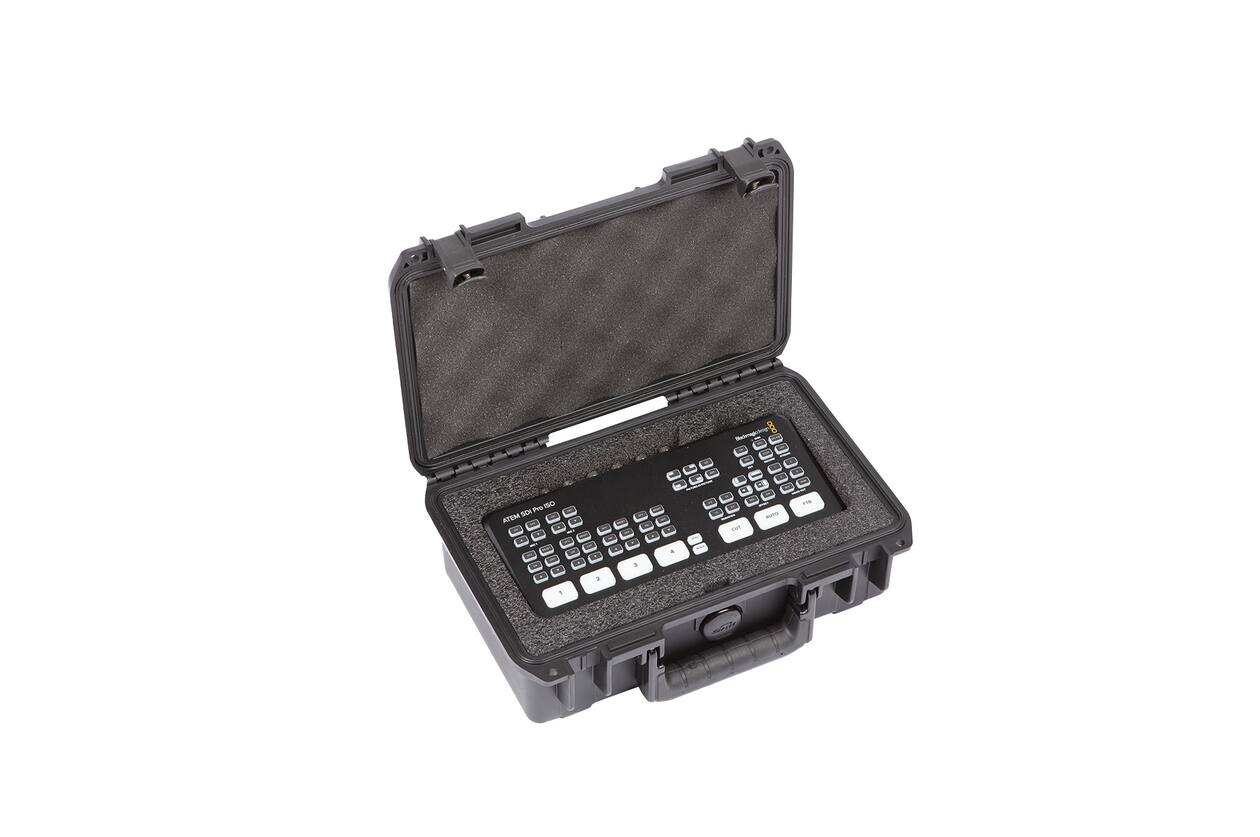 SKB - iSeries 1006-3 - Valise Étanche - Noire - Compartiment ATEM Mini Pro Switcher