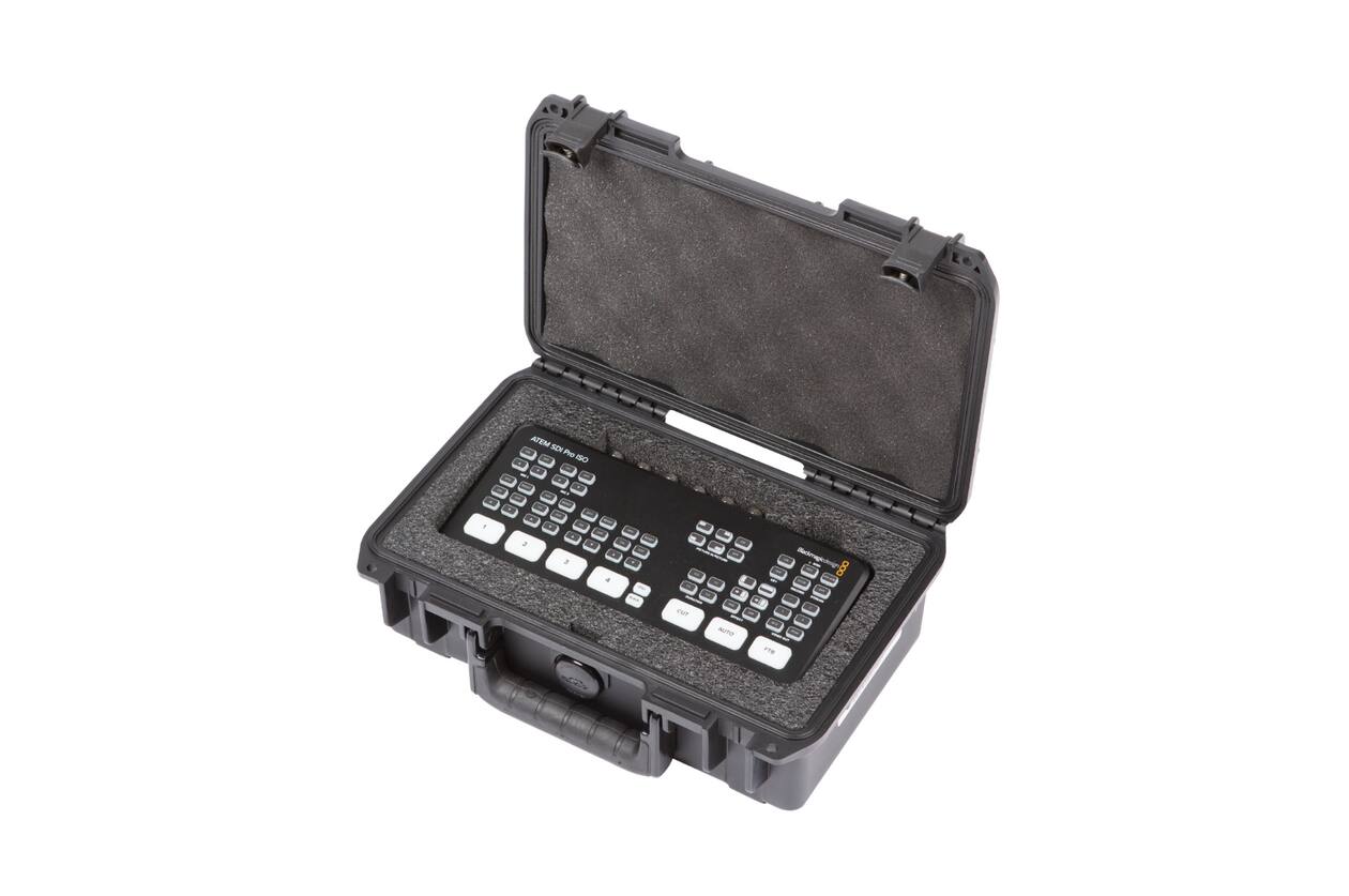 SKB - iSeries 1006-3 - Valise Étanche - Noire - Compartiment ATEM Mini Pro Switcher