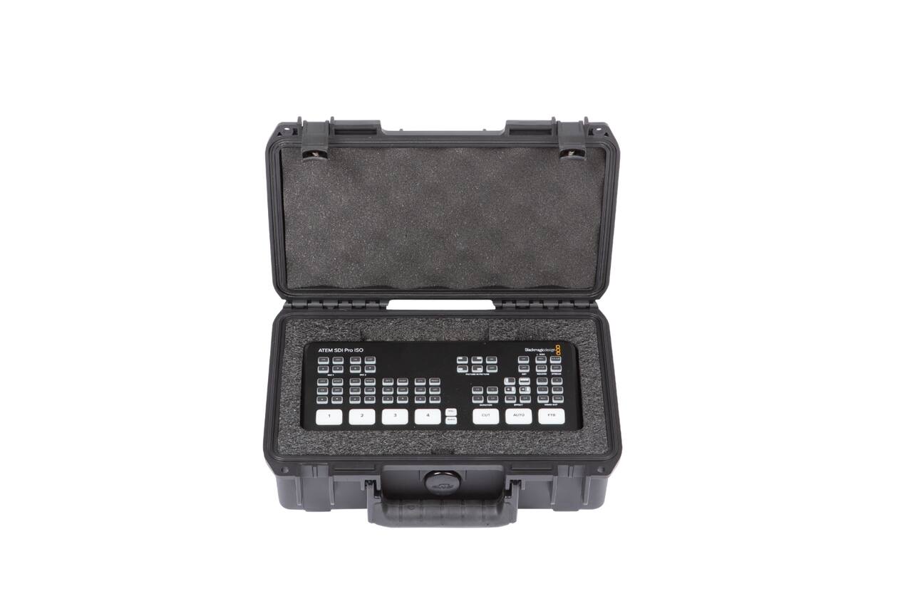 SKB - iSeries 1006-3 - Valise Étanche - Noire - Compartiment ATEM Mini Pro Switcher