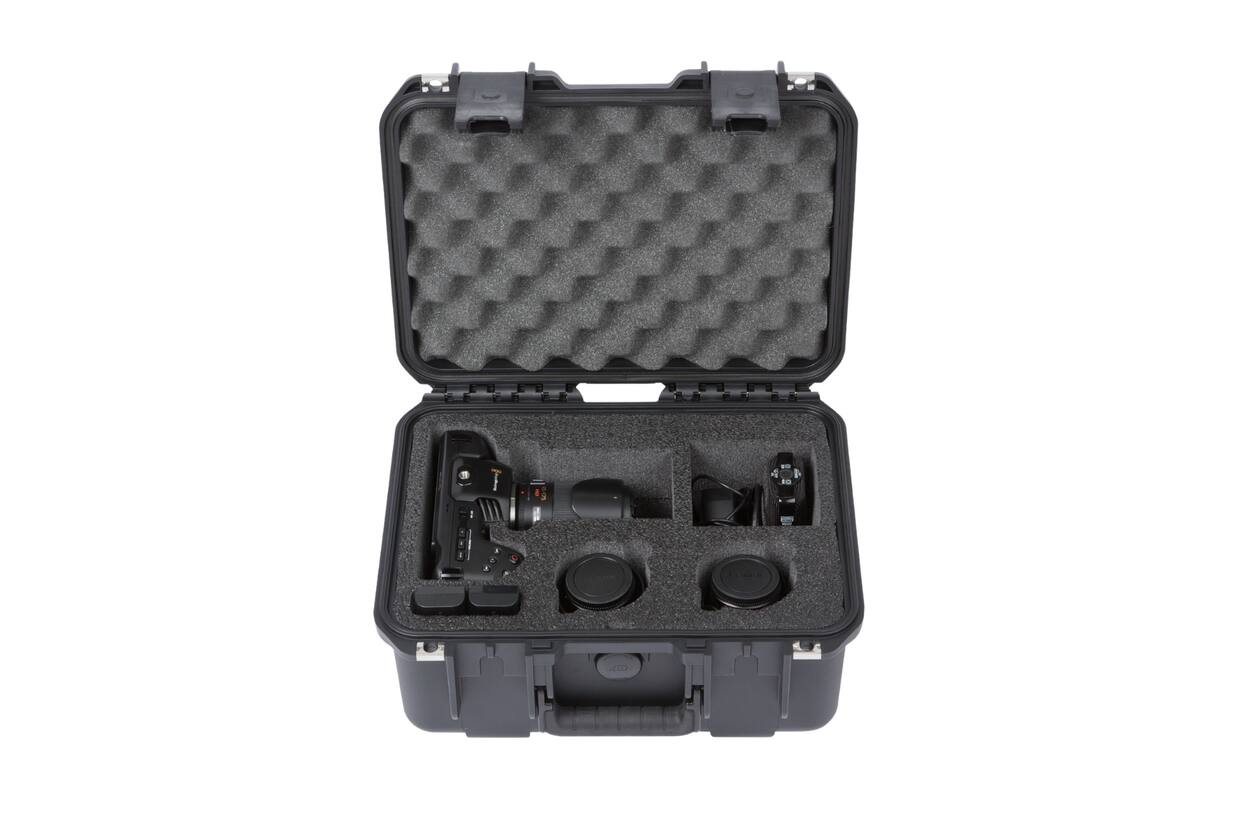 SKB - iSeries 1309-6 - Valise Étanche - Noire - Compartiment Pocket Cinema Camera 4K