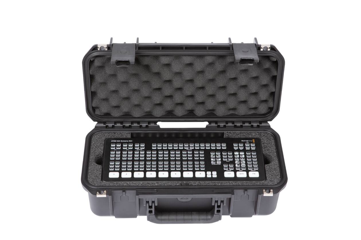 SKB - iSeries 3i-1706-6 - Valise étanche - Noir - Compartiment pour ATEM Mini Pro Switcher