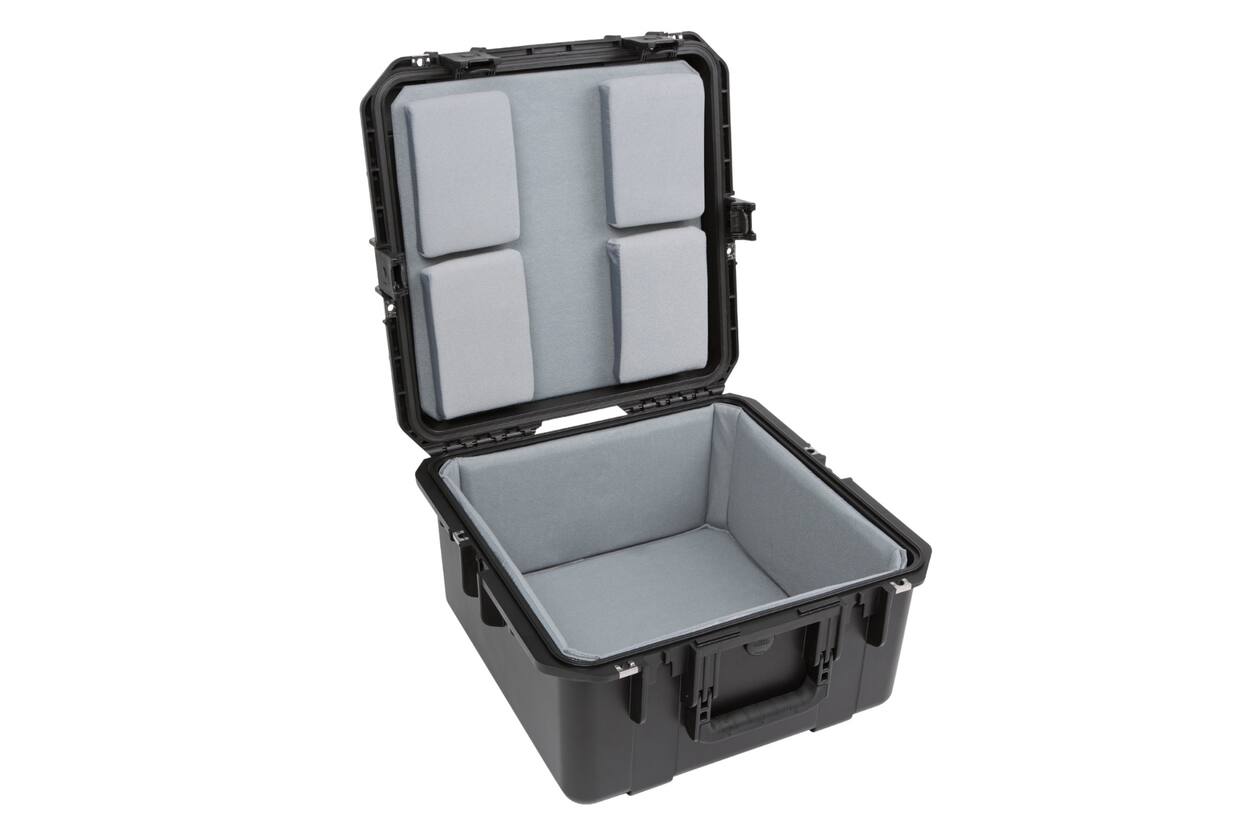 SKB - iSeries 3i-1717-10 - Valise étanche - Noir - Compartiment pour caisse claire simple avec doublure rembourrée et mousse doublée de Nylex
