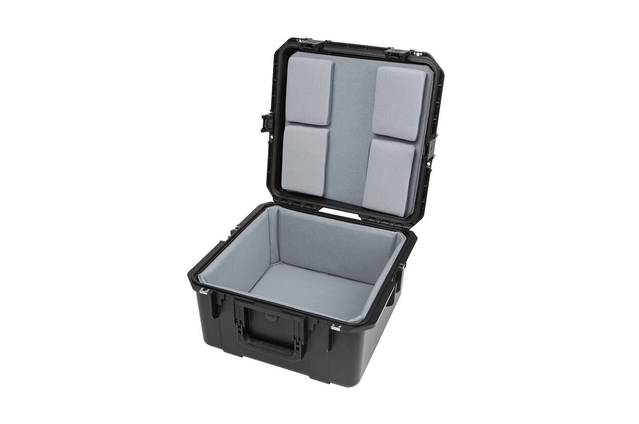 SKB - iSeries 3i-1717-10 - Valise étanche - Noir - Compartiment pour caisse claire simple avec doublure rembourrée et mousse doublée de Nylex