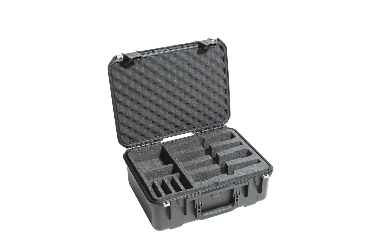 SKB - iSeries 3i-1813-7 - Valise étanche - Noir - Compartiment huit microphones sans fil