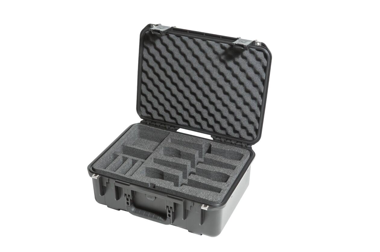 SKB - iSeries 3i-1813-7 - Valise étanche - Noir - Compartiment huit microphones sans fil
