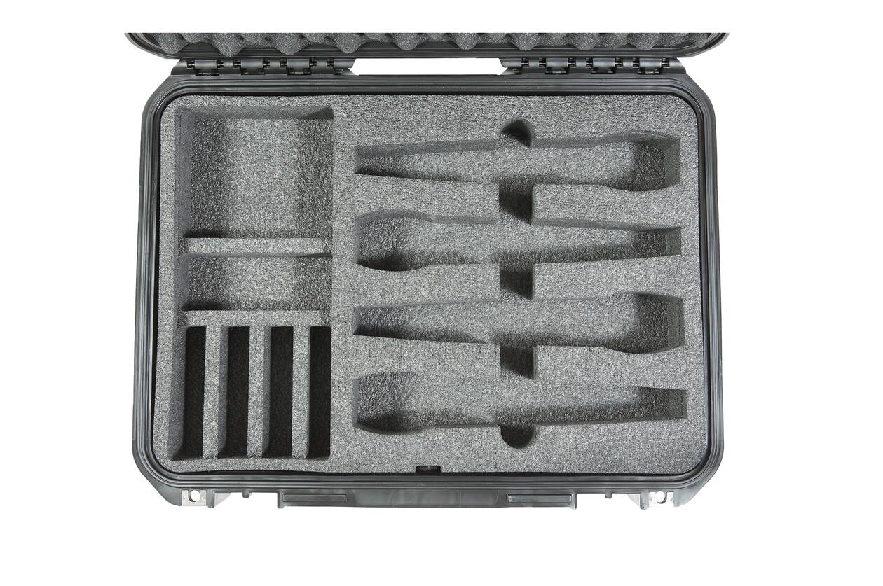 SKB - iSeries 3i-1813-7 - Valise étanche - Noir - Compartiment huit microphones sans fil
