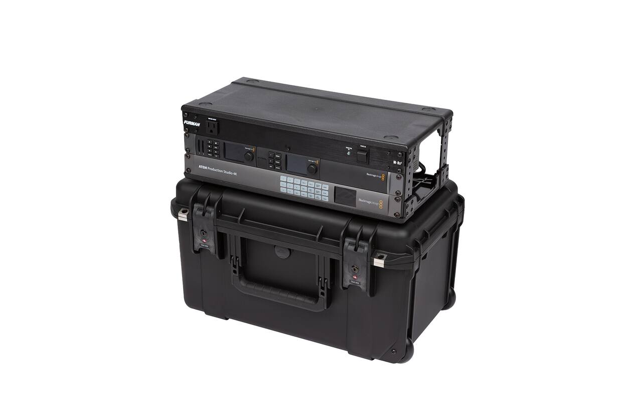 SKB - iSeries 2011-10 - Valise Étanche - Noire - Rack Amovible 3U Profond