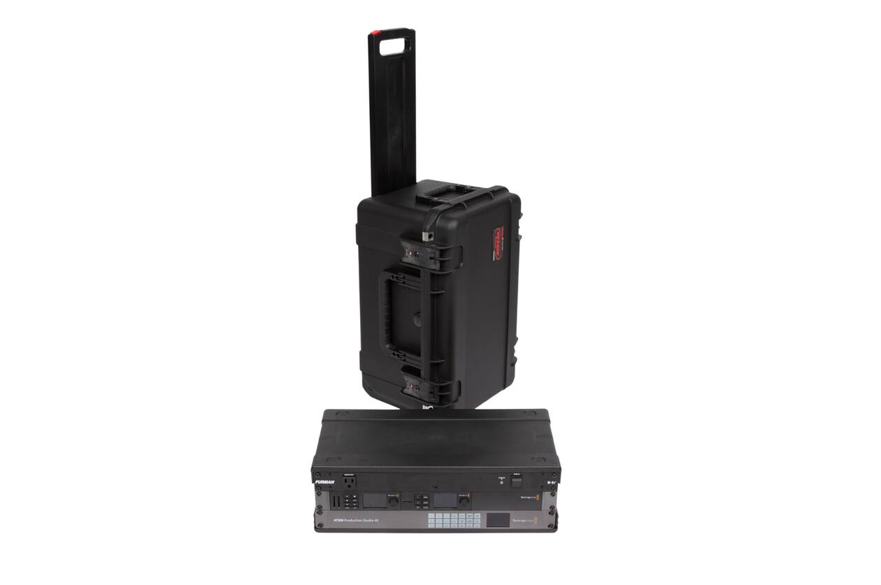 SKB - iSeries 2011-10 - Valise Étanche - Noire - Rack Amovible 3U Profond