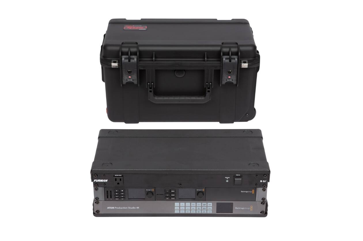 SKB - iSeries 2011-10 - Valise Étanche - Noire - Rack Amovible 3U Profond