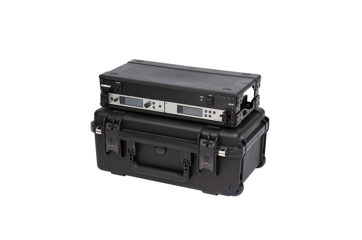 SKB - iSeries 2011-7 - Valise Étanche - Noire - Rack Amovible 2U Profond