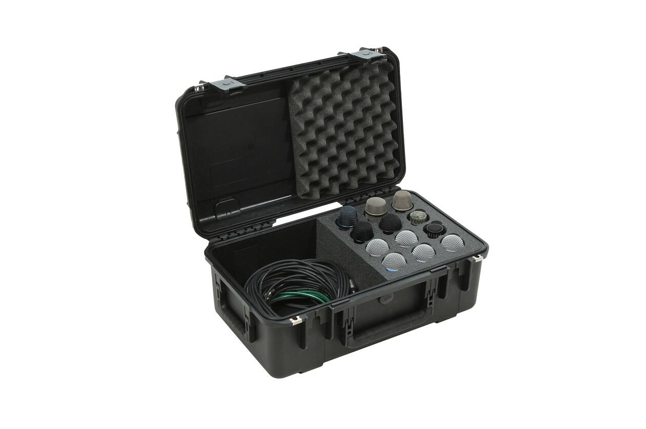 SKB - iSeries 3i-2011-8 - Valise étanche - Noir - Compartiment pour douze microphones