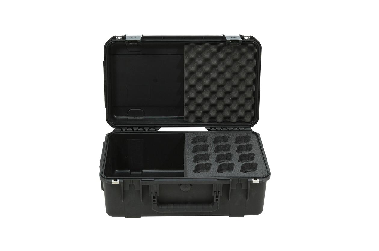 SKB - iSeries 3i-2011-8 - Valise étanche - Noir - Compartiment pour douze microphones