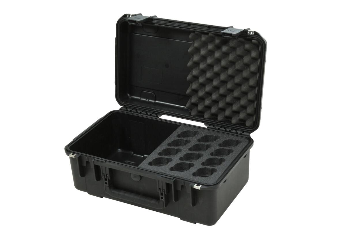 SKB - iSeries 3i-2011-8 - Valise étanche - Noir - Compartiment pour douze microphones
