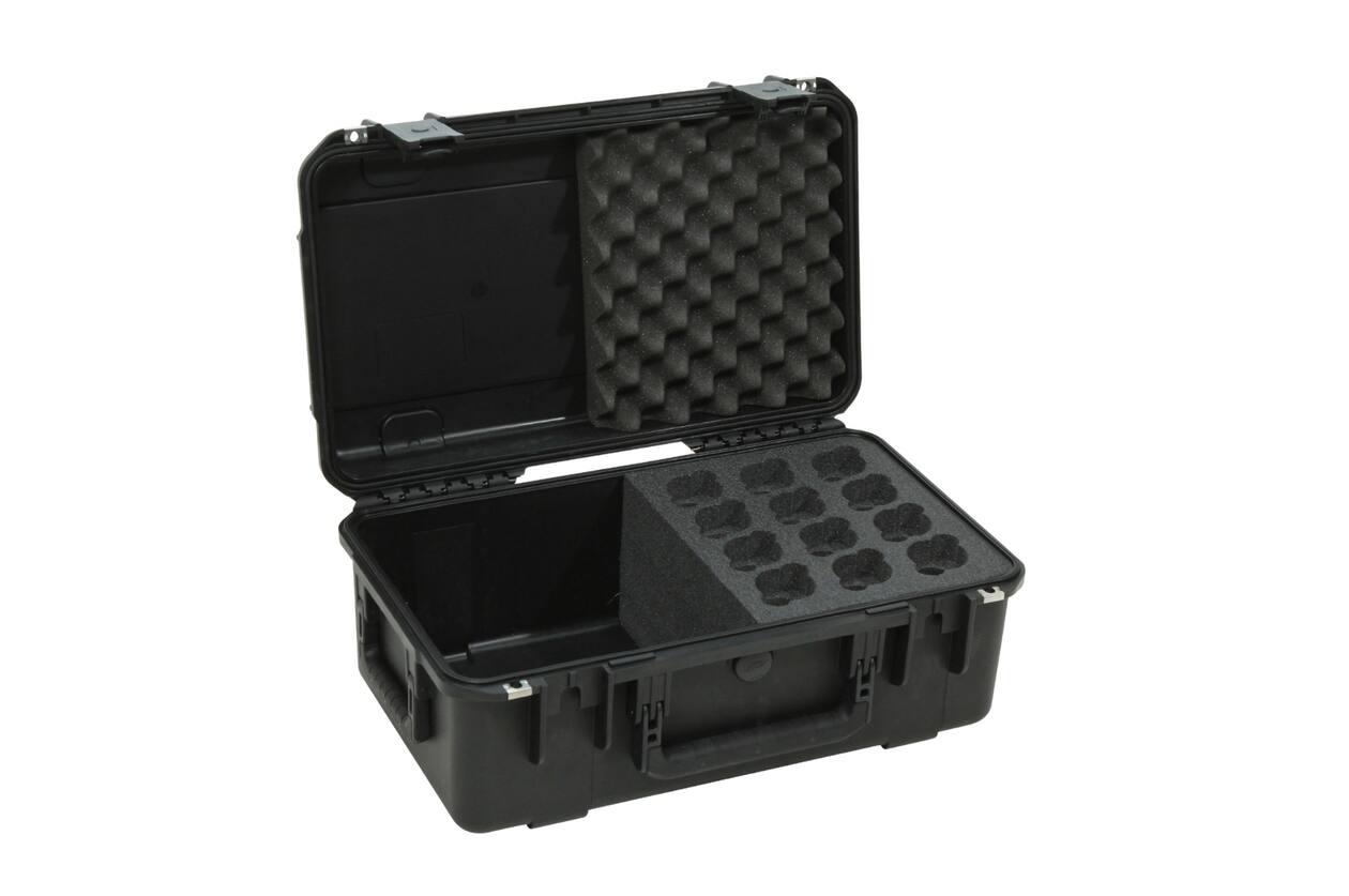 SKB - iSeries 3i-2011-8 - Valise étanche - Noir - Compartiment pour douze microphones