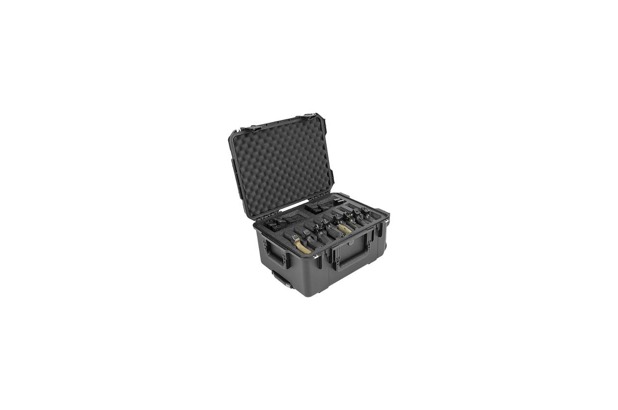 SKB - iSeries 2015-10 - Valise Étanche - Noire - Compartiment pour Huit Pistolets