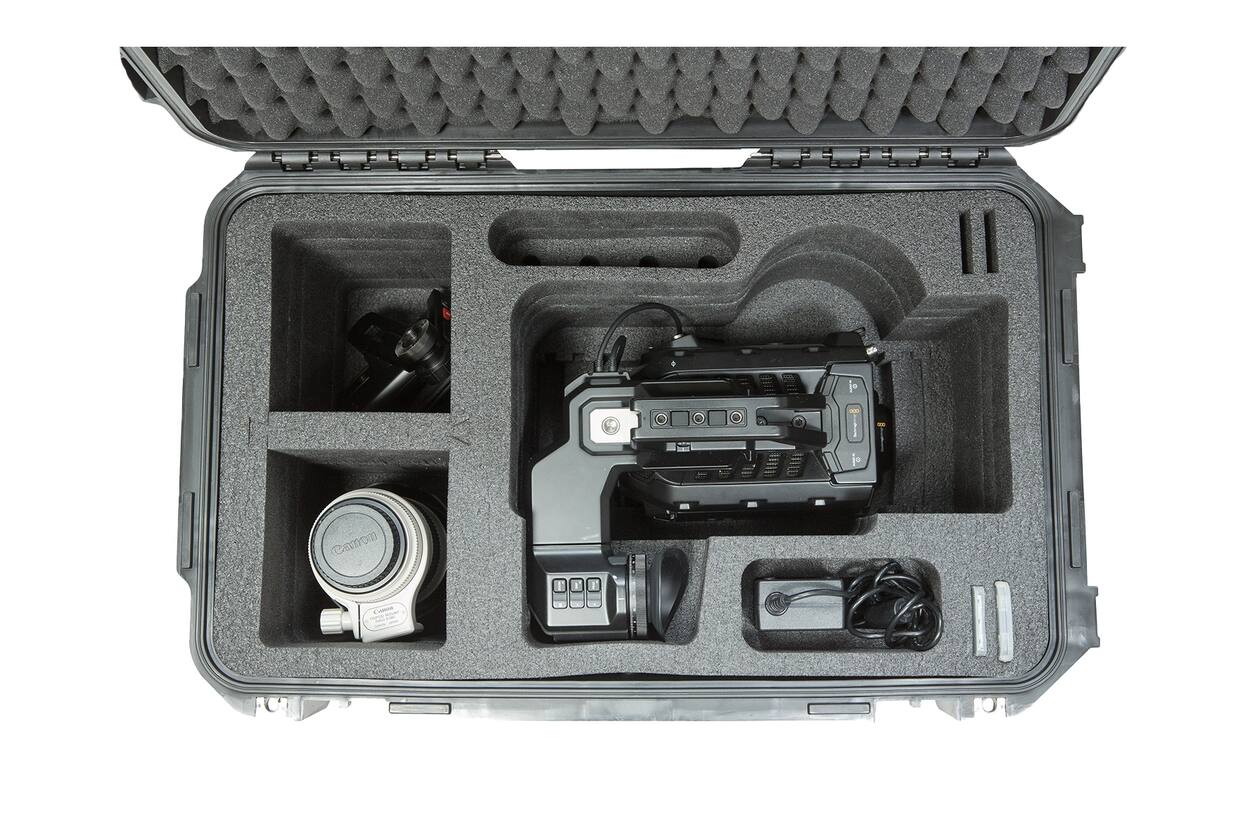 SKB - iSeries 3i-2213-12 - Valise Étanche - Noire - Compartiment BlackMagic URSA Mini Camera