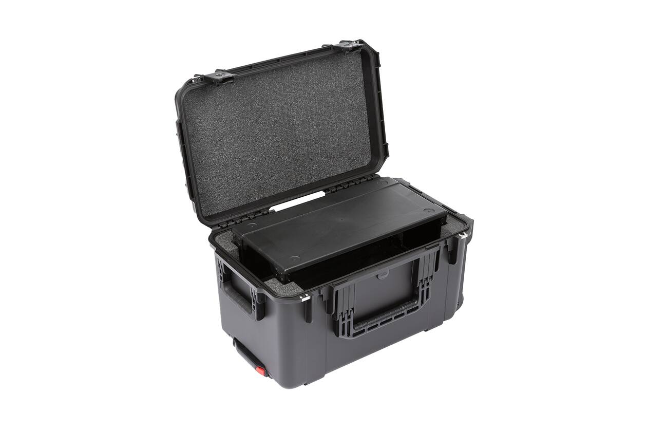 SKB - iSeries 2213-12 - Valise Étanche - Noire - Rack Amovible 4U Profond