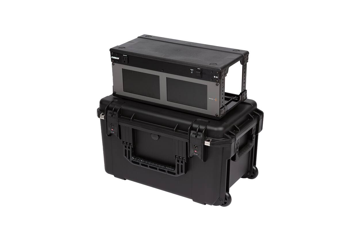 SKB - iSeries 2213-12 - Valise Étanche - Noire - Rack Amovible 4U Profond