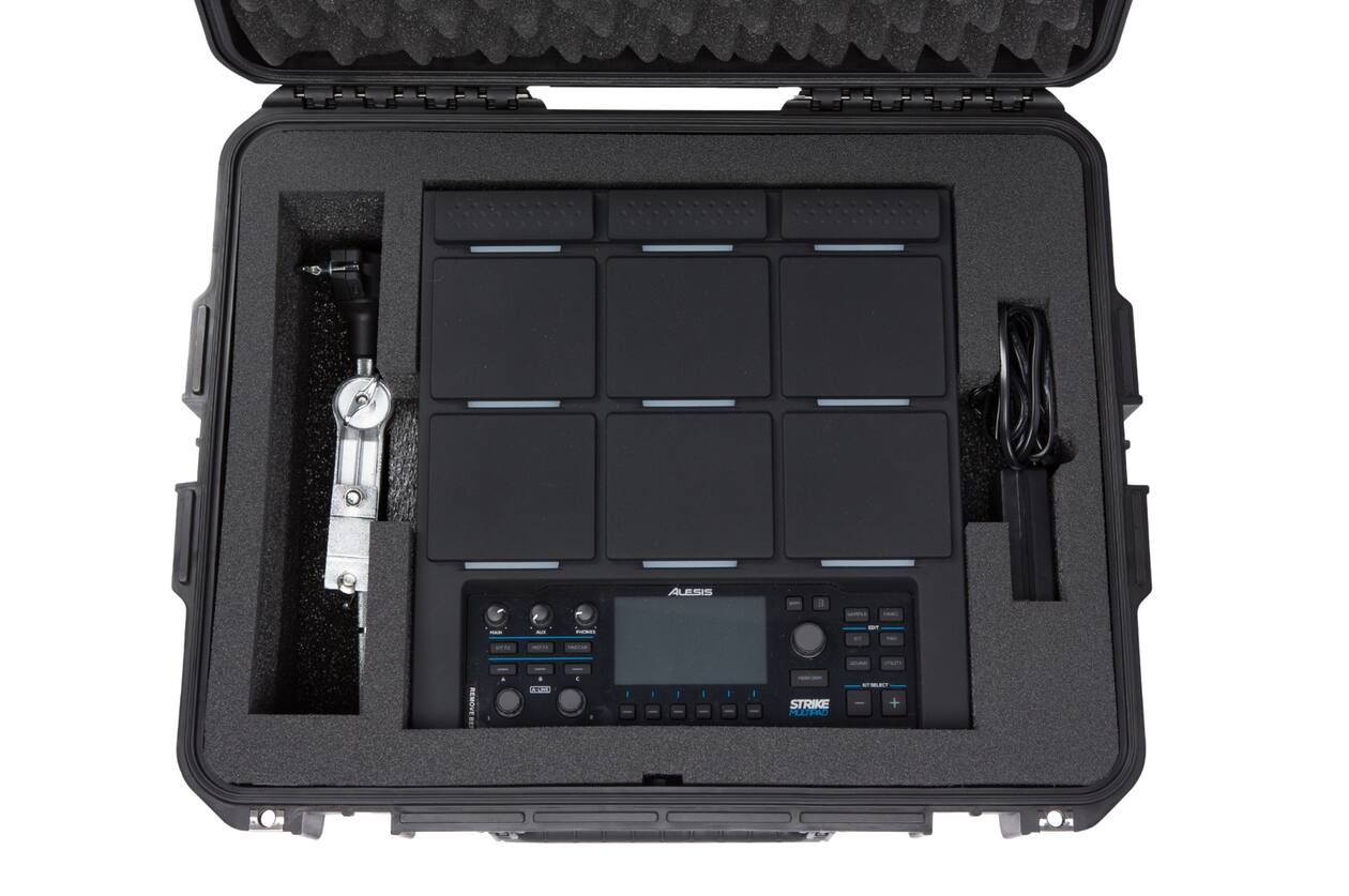 SKB - iSeries 3i-2217-8 - Valise Étanche - Noire - Compartiment Alesis Strike Multipad
